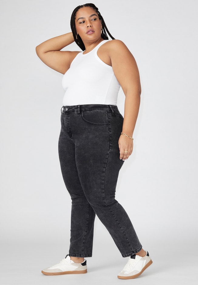 The Leigh Super Stretch Slim Leg Jean image number 1
