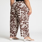 Straight Leg Trouser With Hem Slit image number null