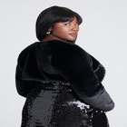 Faux Fur Bolero image number null
