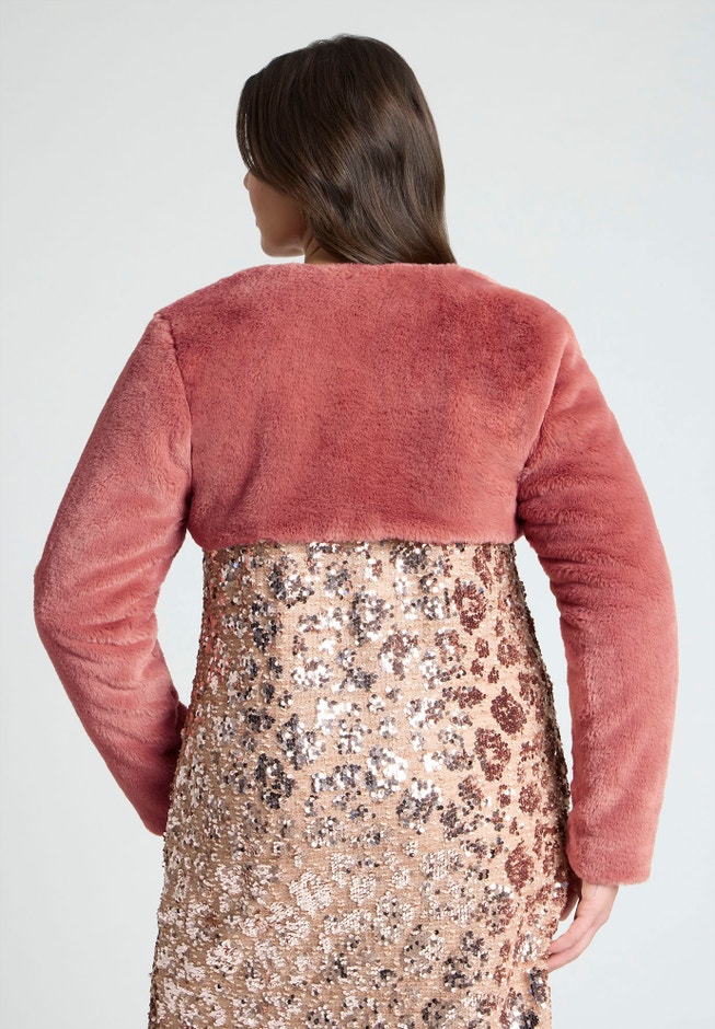 Faux Fur Bolero image number null