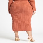 Midi Knit Sweater Skirt image number null