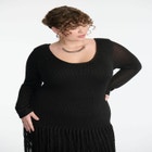 Fringe Dress With Sleeves image number null