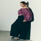 Fringe Sequin Off The Shoulder Top image number null