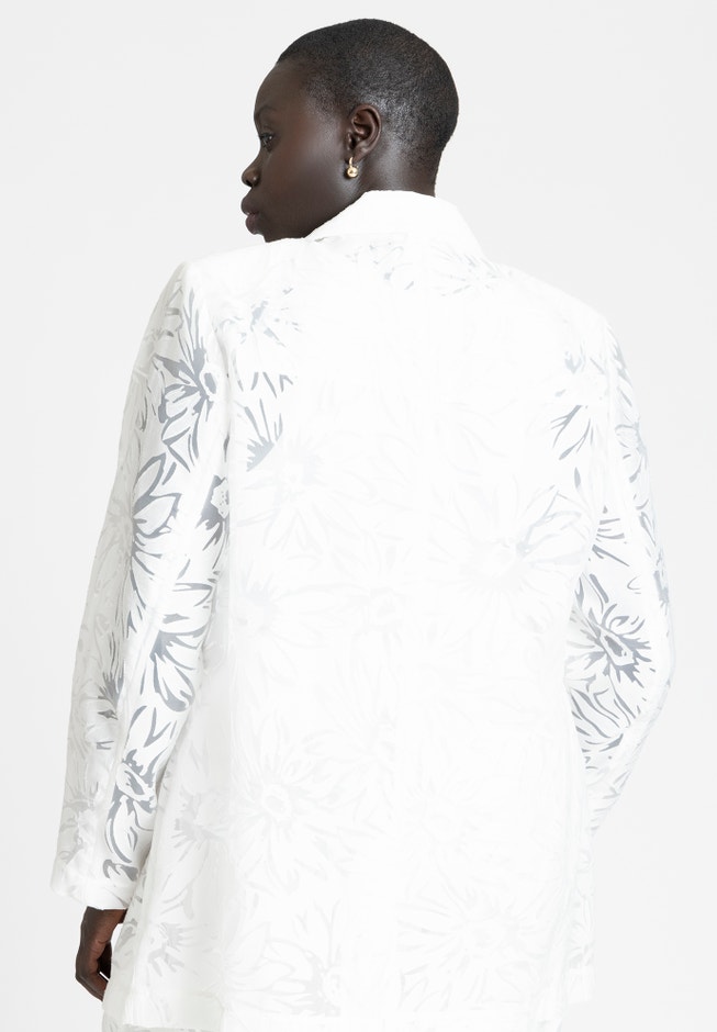 Burnout Oversized Blazer image number 2