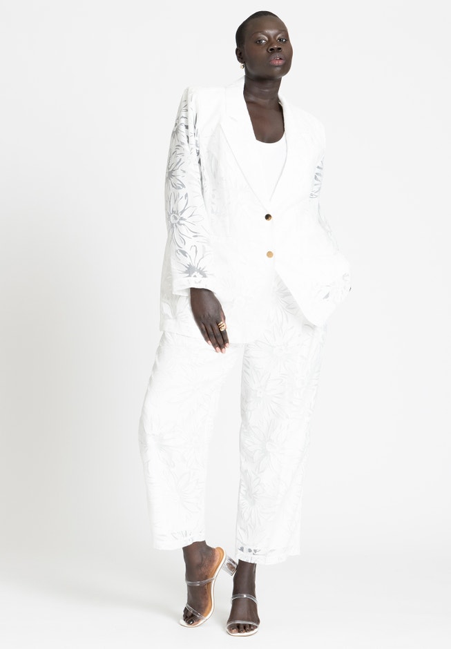 Burnout Oversized Blazer image number 3