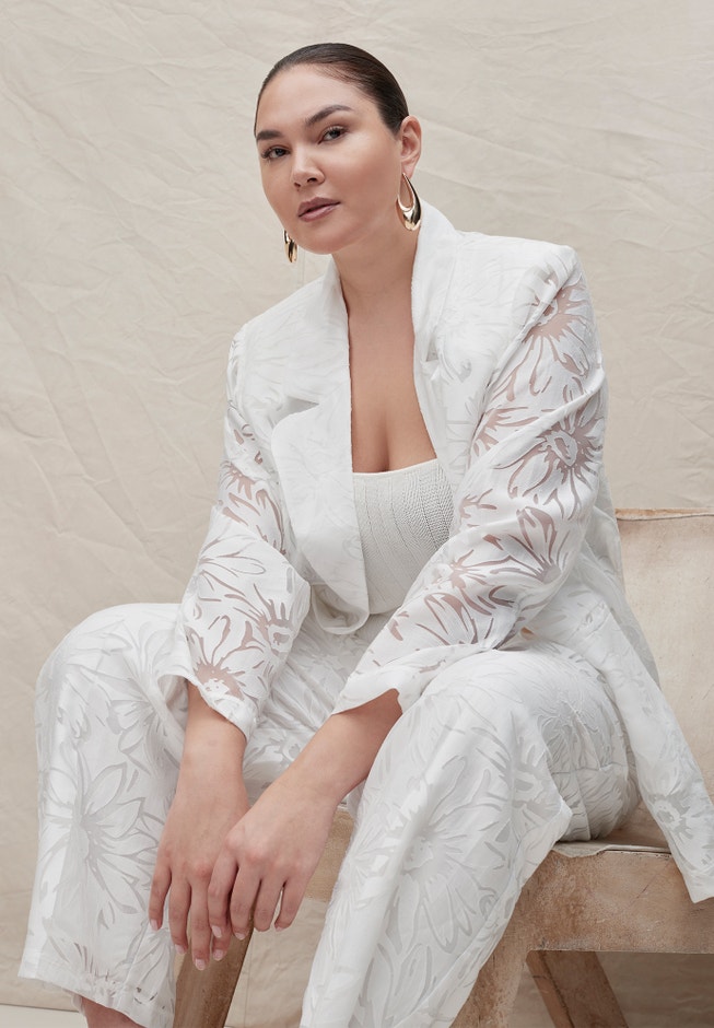 Burnout Oversized Blazer image number 0