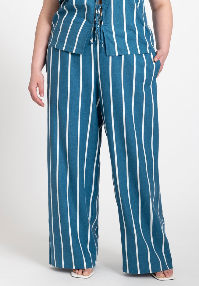 Striped Linen Pant image number 1