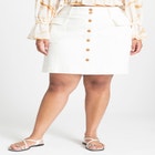 Cargo Mini Denim Skirt image number null