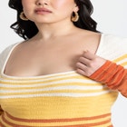 Crochet Multicolor Maxi Dress image number null