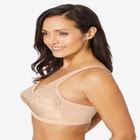 Glamorise&reg; Magic Lift&reg; Support Wireless Lace-Trimmed Bra 1000 image number null