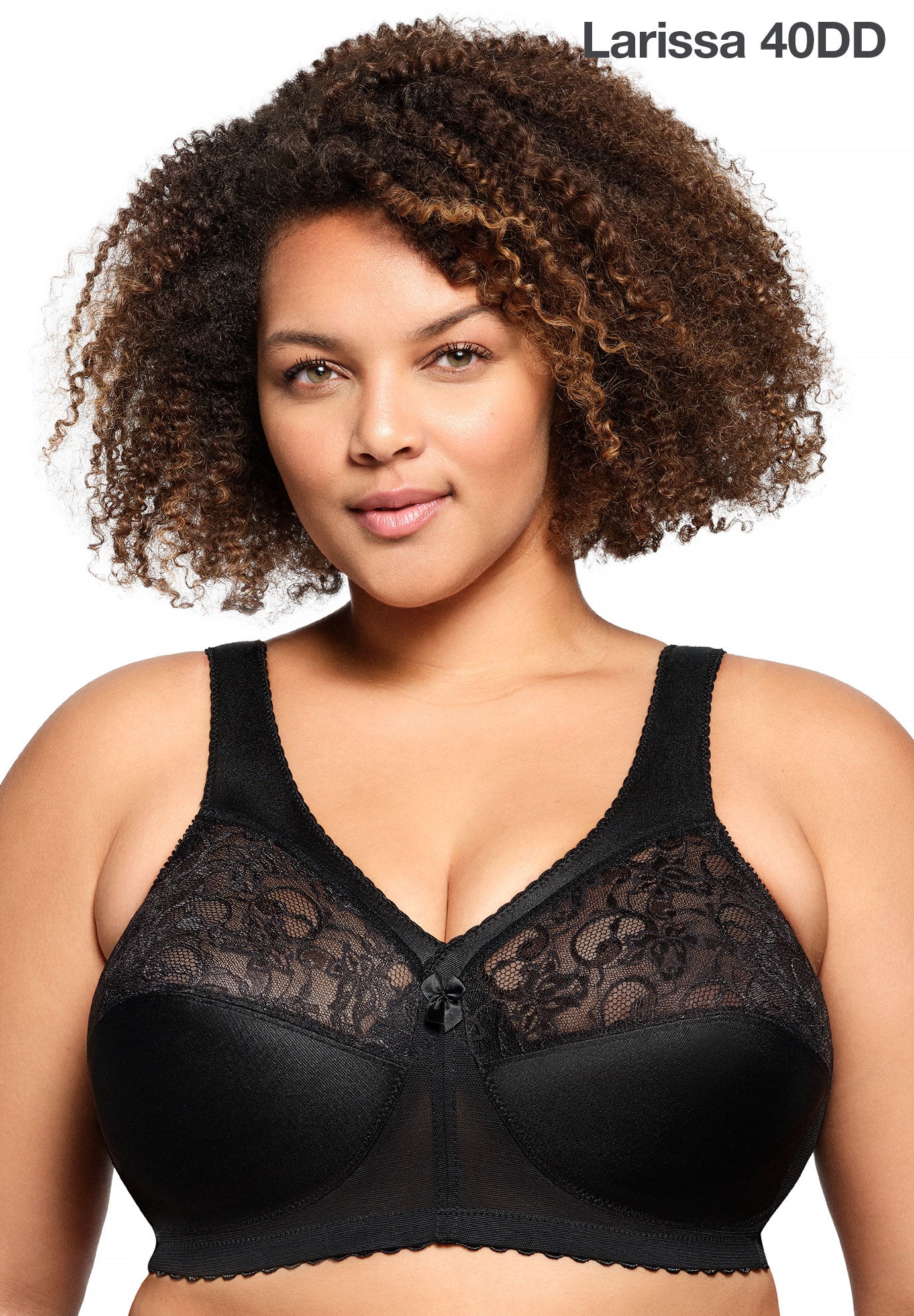 Glamorise&reg; Magic Lift&reg; Support Wireless Lace-Trimmed Bra 1000 image number 9