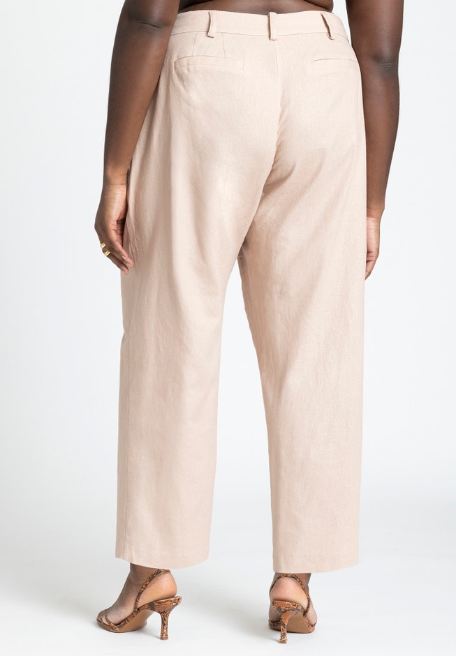 Pleat Detail Straight Leg Pant image number 2