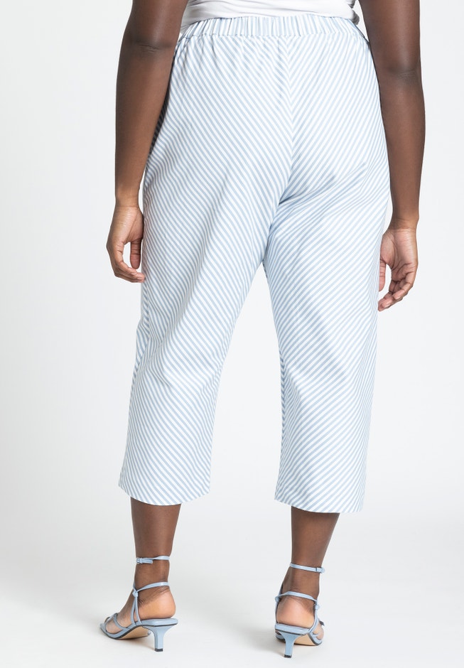 Pinstripe Culotte image number 2