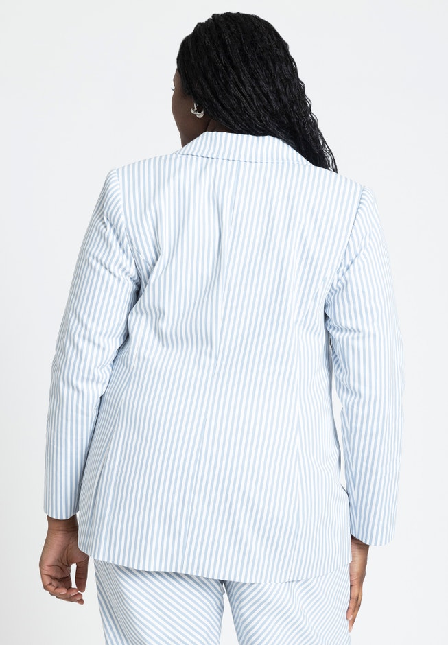 Pinstripe Blazer image number 1