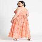 Shirred Bodice Flare Dress image number null