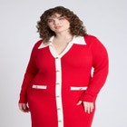 Sweetheart Sweater Dress image number null