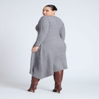 Cable Sweater Maxi Dress image number null