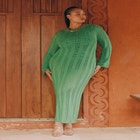 Sweater Dress Cover-Up image number null