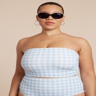 Strapless Tankini image number null