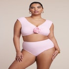 High Waisted Bikini Bottom image number null