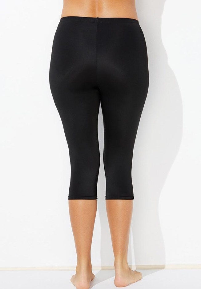 Chlorine Resistant Swim Capri image number 1