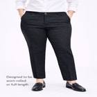 Stretch Chino Mid-rise Tapered Straight Pants image number null