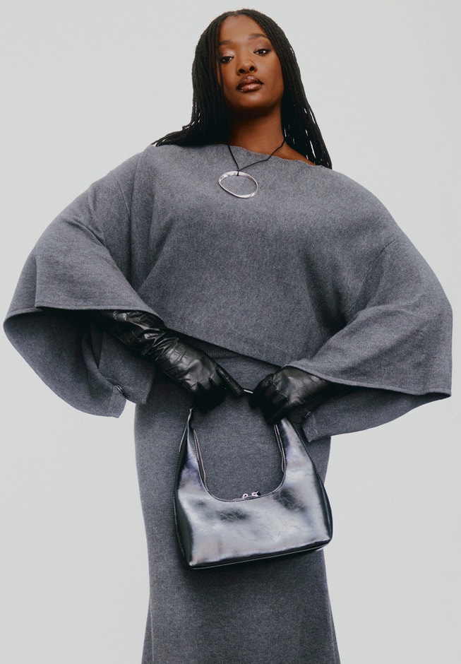 Draped Cropped Sweater ELOQUII