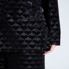 Heart Velvet Blazer image number null