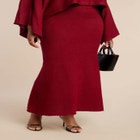 Sweater Maxi Skirt image number null