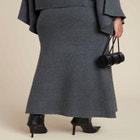 Sweater Maxi Skirt image number null