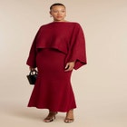 Sweater Maxi Skirt image number null