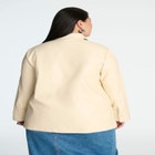 Faux Leather Shacket image number null