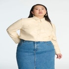 Faux Leather Shacket image number null