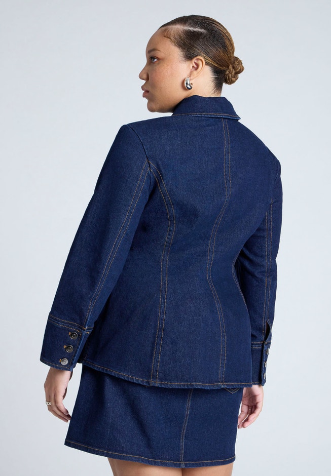 Laced Denim Jacket image number 1