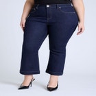 High Rise Crop Bootcut Jean image number null