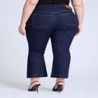 High Rise Crop Bootcut Jean image number null