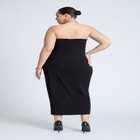 Tube Maxi Dress With Buttons image number null