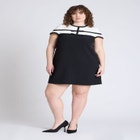 Cap Sleeve Mini Dress image number null