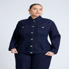 Hourglass Denim Jacket image number null