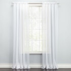 BH Studio Sheer Voile Rod-Pocket Panels -Set of 2 image number null
