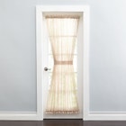 BH Studio Sheer Voile Door Panel With Tiebacks image number null