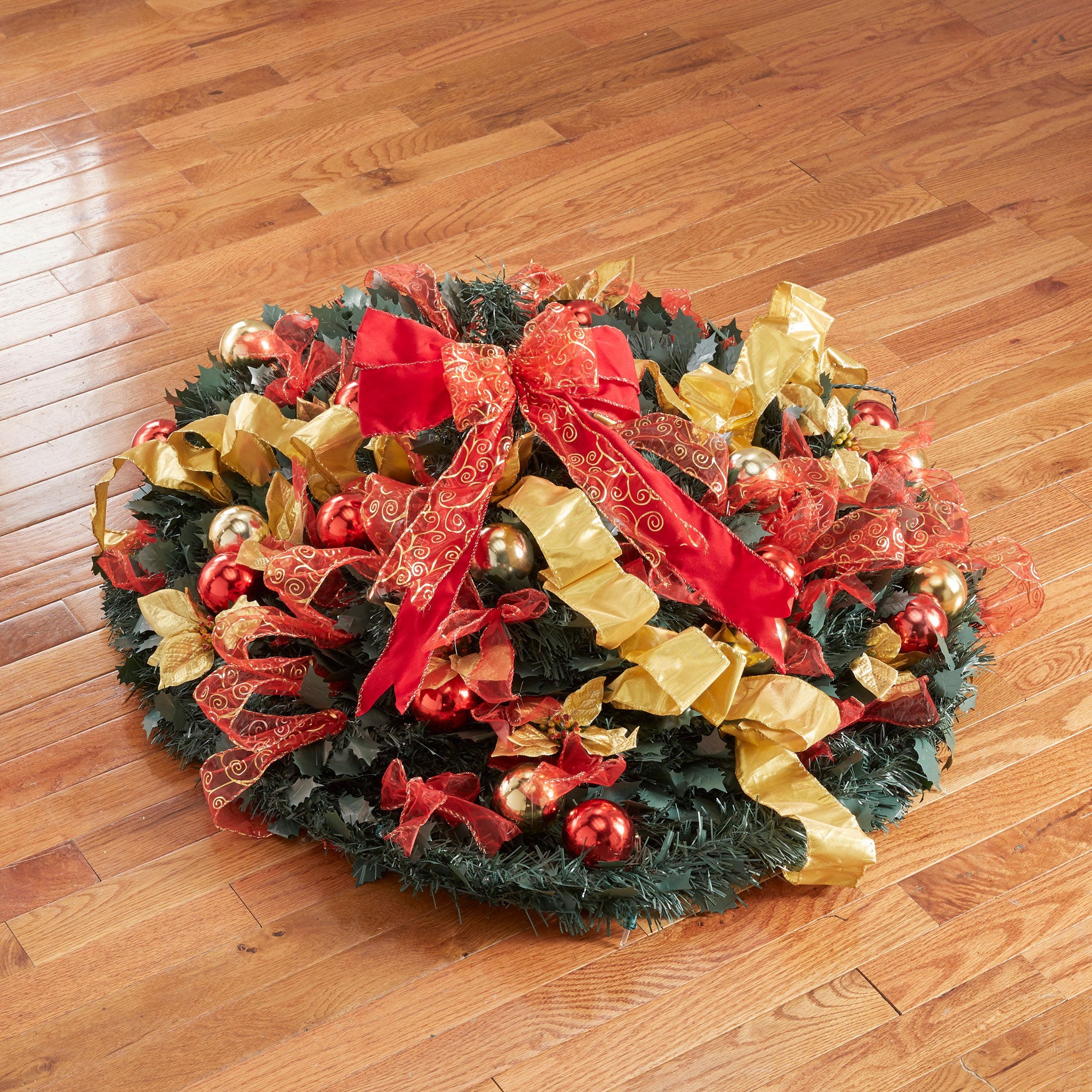 Fully Decorated Pre-Lit 4½’ Pop-Up Christmas Tree image number 2