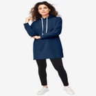 Hooded Sweatshirt Tunic image number 0