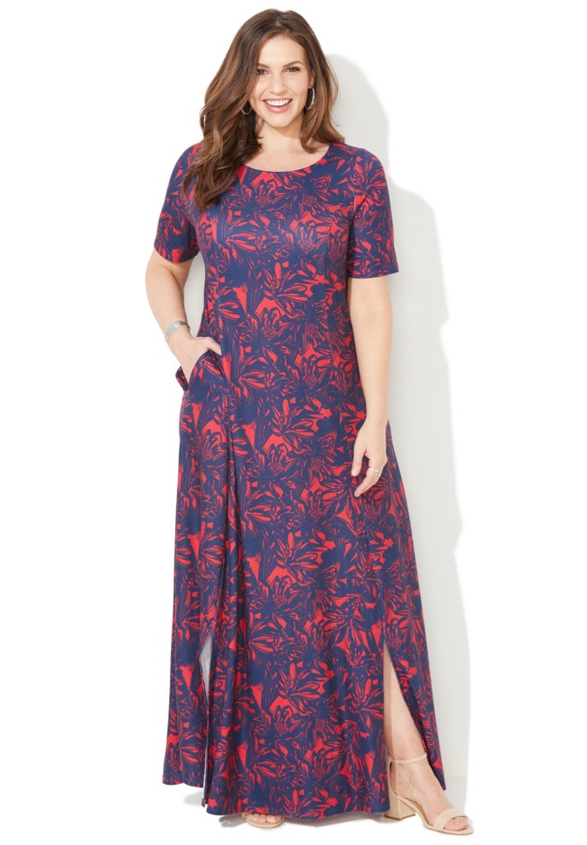 Scoopneck Maxi Dress image number 0