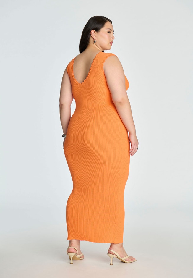 Stitch Detail Sweater Dress image number 1