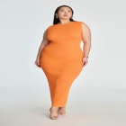 Stitch Detail Sweater Dress image number null