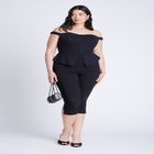 Off The Shoulder Peplum Top image number null