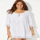 Giana Crochet Cover Up Tunic image number null