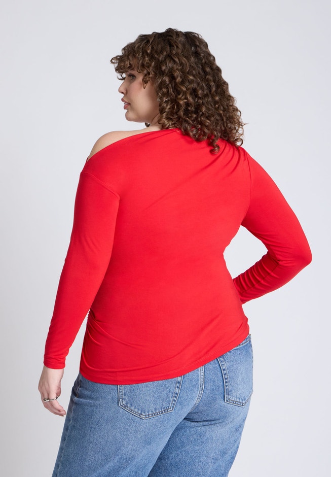 Asym Top With Tie image number 1