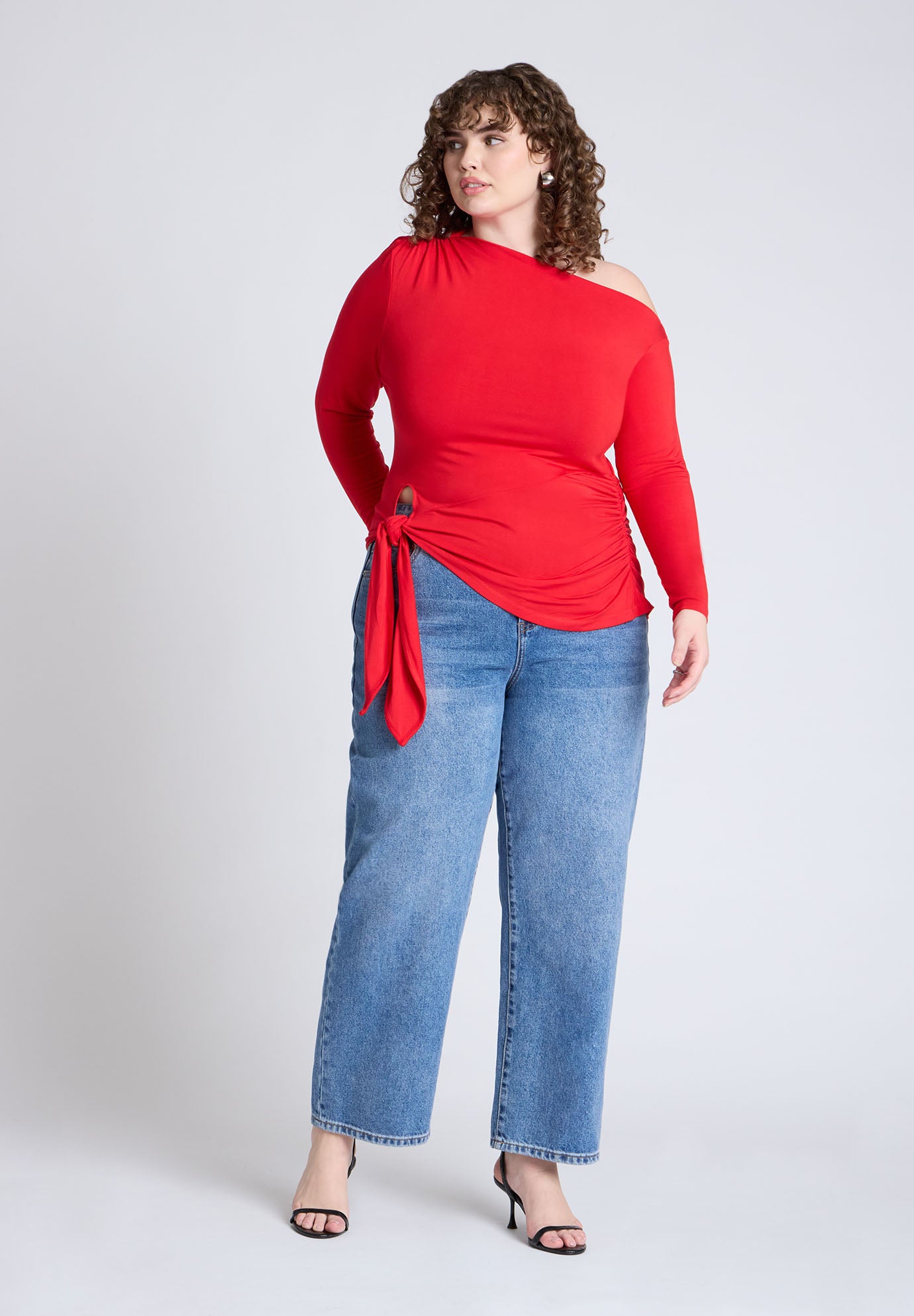 Asym Top With Tie image number 2